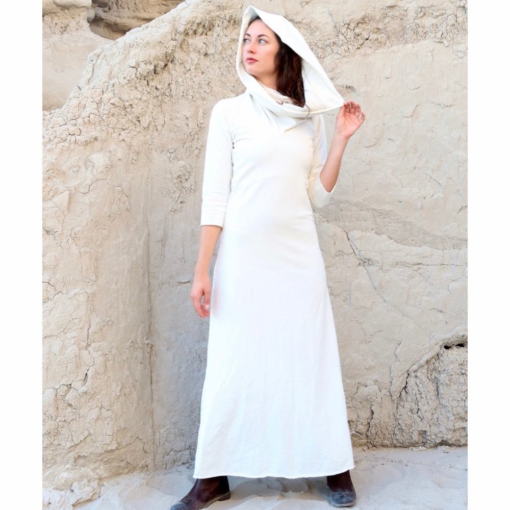 Super Cowl Simplicity Long Dress